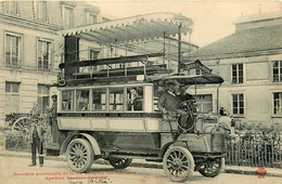 Paris * Omnibus Automobile * Bus Autobus De La Compagnie Générale Des Omnibus * Système Gardner Serpollet * Transport - Trasporto Pubblico Stradale