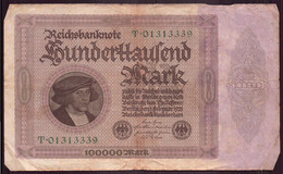 Allemagne, Billet De 100000 Mark, 1923 - 100.000 Mark