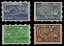 Russia / Sowjetunion 1943 - Mi-Nr. 856-859 ** - MNH - Bering - Nuovi