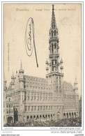 BRUXELLES ..-- Marché Matinal . 1902 Vers SOUVRET ( Melle Bertha THILMANS , Institutrice ) . Voir Verso . - Mercati