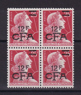 D 248 / CFA / N° 337A BLOC DE 4 NEUF** COTE 30€ - Colecciones Completas