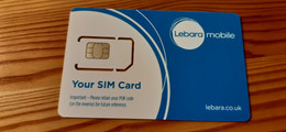 Phonecard United Kingdom SIM Card - Lebara - Emissioni Imprese