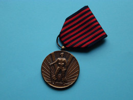Médaille Belge Des Volontaires Créée En 1940 >> Zie / Voir / See SCANS ( NO BOX ) ! - Belgien