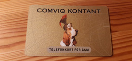 Phonecard Sweden SIM Card - Comviq - Dog - [ 8] Firmeneigene Ausgaben