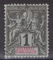 Anjouan - YT 1 Oblitéré - 1892 - Gebraucht