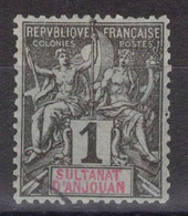 Anjouan - YT 1 Oblitéré - 1892 - Used Stamps