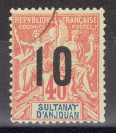 Anjouan - YT 26 Oblitéré - 1912 - Used Stamps