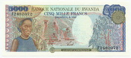 RWANDA - 5000 Francs 1. 1. 1988. P22, UNC (RWD002) - Ruanda