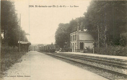 SAINT GERMAIN SUR ILLE La Gare - Saint-Germain-sur-Ille