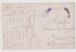 Bulgaria Bulgarian Ww1 N. Macedonia SKOPJE Civil Censored Military Mail (58081) - Krieg