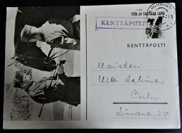 1521 FINLAND SUOMI 1942 FELDPOST KENTTAPOSTIA MILITARY II WORLD WAR IIWW - Briefe U. Dokumente