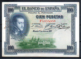 649-Espagne 100 Pesetas 1925 F7-833 - 100 Pesetas