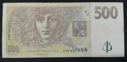 CZECHIA - CZECH Republic - P.20a – 500 Korun Českých 1997  VF  Serie C39 447604 - Tchéquie