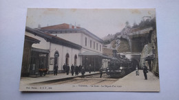 Carte Postale  ( AB3 ) Ancienne De Vienne , La Gare  ( Paiement  UNIQUEMENT  Par  CHEQUE ) - Vienne