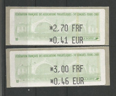 Timbres De Distributions 74e Congrès FFAP TOURS - 1999-2009 Vignette Illustrate