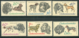 CZECHOSLOVAKIA 1973 Hunting Dogs MNH / **  Michel 2154-59 - Ungebraucht