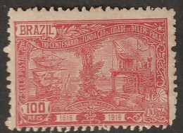 Brazil 1916 Sc 196 Yt 148 MH* Damaged Corner - Neufs