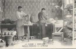 ANGOULEME - Ateliers A RENOLEAU - Le Moulage De La Faience - Angouleme