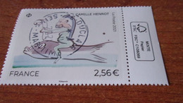 5513 OBLITERATION CHOISIE  SUR TIMBRE NEUF  CAMILLE HENROT - Used Stamps