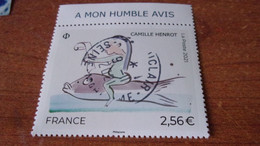 5513 OBLITERATION CHOISIE  SUR TIMBRE NEUF  CAMILLE HENROT - Used Stamps