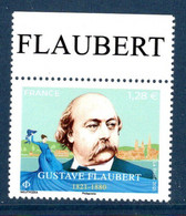 France 2021.Issu De La Mini Planche Gustave Flaubert .** - Gebraucht