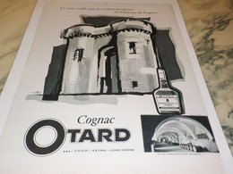 Delcampe - ANCIENNE  PUBLICITE  COGNAC  OTARD 1959 - Alcools