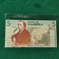AUSTRALIA FANTASY KAMBERRA 5 2018 - 1988 (10$ Kunststoffgeldscheine)