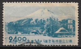 Japan 1949. Scott #463 (U) Shinobuno Village And Mt. Fuji - Used Stamps