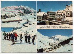 HOSPENTAL Sporthotel Rössli Skischule Furka-Oberalp-Bahn - Hospental