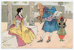 Illustrateur Henri Morin.publicité Sur Le Champagne Bulteaux Père ( A La Cour Du Roi Soleil  ) - Morin, Henri