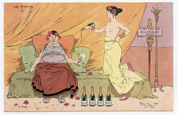 Illustrateur Henri Morin.publicité Sur Le Champagne Bulteaux Père ( Les Romains ) - Morin, Henri