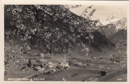 A2078) GASCHURN - G. Vallula - KIRCHE U. Häuser U. Blühender Baum ALT !! 12.9.1950 - Gaschurn