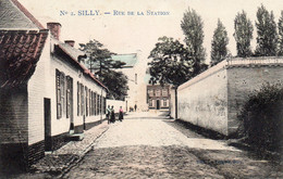 N°2.Silly --Rue De La Station(couleurs) - Silly