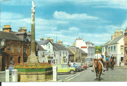 THE SQUARE - MELROSE - ROXBURGHSHIRE - POSTALLY USED 1972 - MINI VAN - Roxburghshire