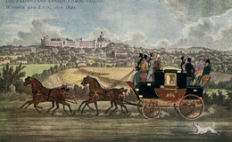 BERKS - WINDSOR - THE READING AND LONDON COACH C1820  Be337 - Windsor