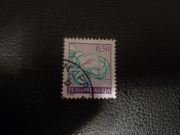 Ptt - Jugoslavija - Val 0.50 - Vert Et Lilas - Oblitéré - - Used Stamps