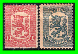 FINLANDIA.- SUOMI (EUROPA) SELLOS AÑ0-1918- (ESCUDO NACIONAL EMISION VAASA) - Used Stamps