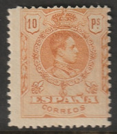 Spain 1909 Sc 309 Ed 280 Yt 254 MLH* - Unused Stamps