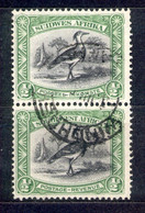 SWA - Südwestafrika - South West Africa 1931 - Michel Nr. 140 - 141 O Paar - Zuidwest-Afrika (1923-1990)