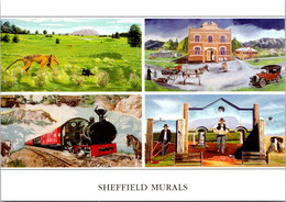 (2 B 10 ) Australia - TAS - Sheffield Murals (train Etc) - Otros & Sin Clasificación