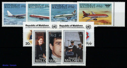 1984, Malediven, 1068-71 U.a., ** - Maldives (1965-...)