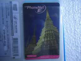 THAILAND USED PHONENET  MONUMENTS  UNIT 1000 RR - Landschaften