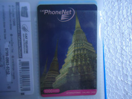 THAILAND USED PHONENET  MONUMENTS  UNIT 1000 RR - Paysages