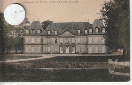 42 - Carte Postale Ancienne De Chateau De Vougy  Près De Roanne - Roanne