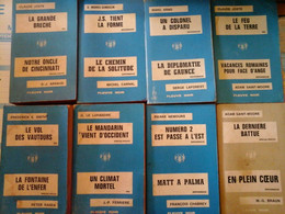 Lot De 12 Livres ( Double Titre  )  Editions Fleuve Noir De 1967/69 - Fleuve Noir