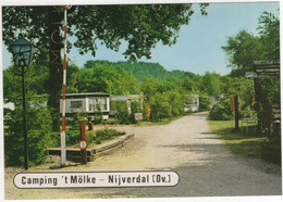 Nijverdal - Camping 't Mölke', Molendijk 107 - (Ov., Nederland/Holland) - O.a. Slagboom, Entrée - Nijverdal