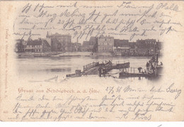 2938/ Gruss Aus Schönebeck A.d. Elbe, Pont, 1898 - Schoenebeck (Elbe)