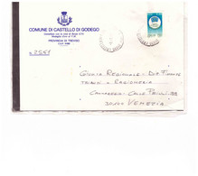 TEM15689  -  ARSIE' 5.7.1991  /  LETTERA AFFRANCATA CON L. 750  E.C.U.   ISOLATO - 1991-00: Storia Postale