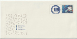 Slovakia Postal Stationery - 25th Anniversary Of Statistics Office Of Slovak Republic- 2018 - Map - Magnifying Glass ** - Enveloppes
