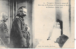 A/569        08        Méziéres  -occupation Allemande 1914/1918 - Guillaume II Visite Ses Bléssés - Juillet 1915 - Otros & Sin Clasificación